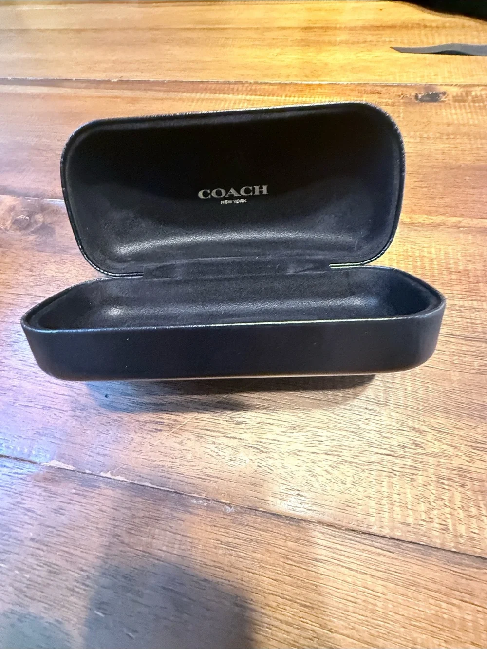 Coach Unisex Black Frame Sunglasses with Brown Tint Lenses